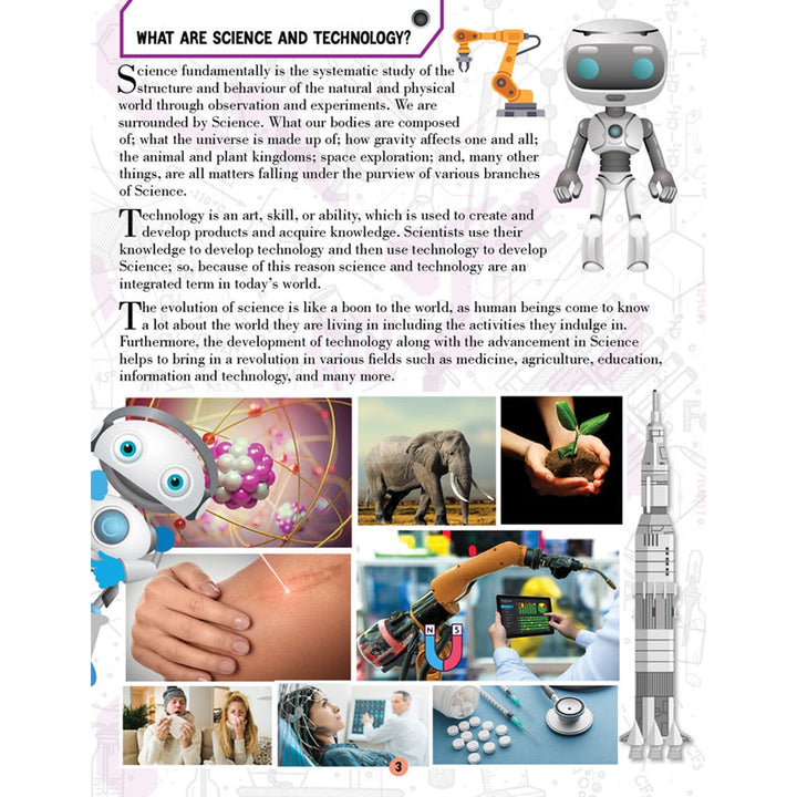 Science and Technology Encyclopedia for Children Age 5 - 15 Years- All About Trivia Questions and Answers