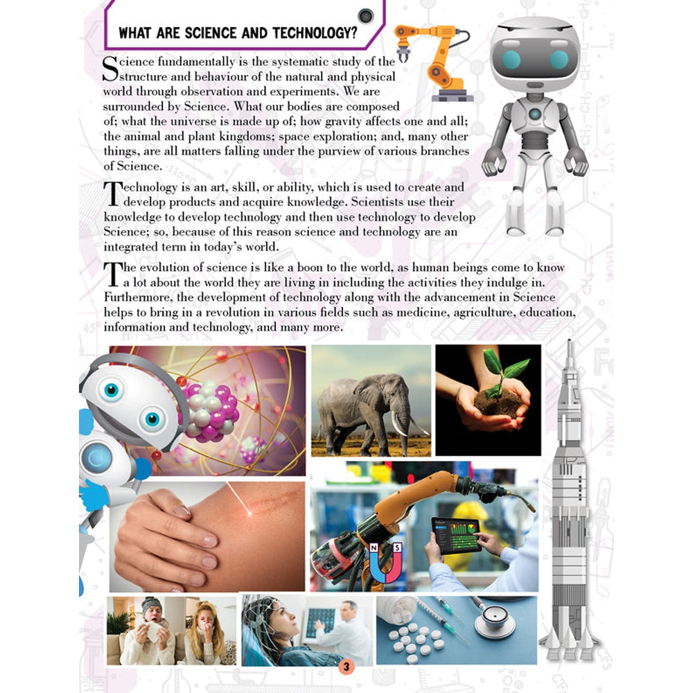 Science and Technology Encyclopedia for Children Age 5 - 15 Years- All About Trivia Questions and Answers