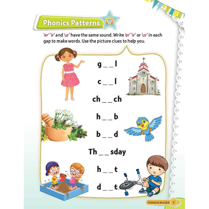 Phonics Reader - 5 (Tricky Words) Age 8+