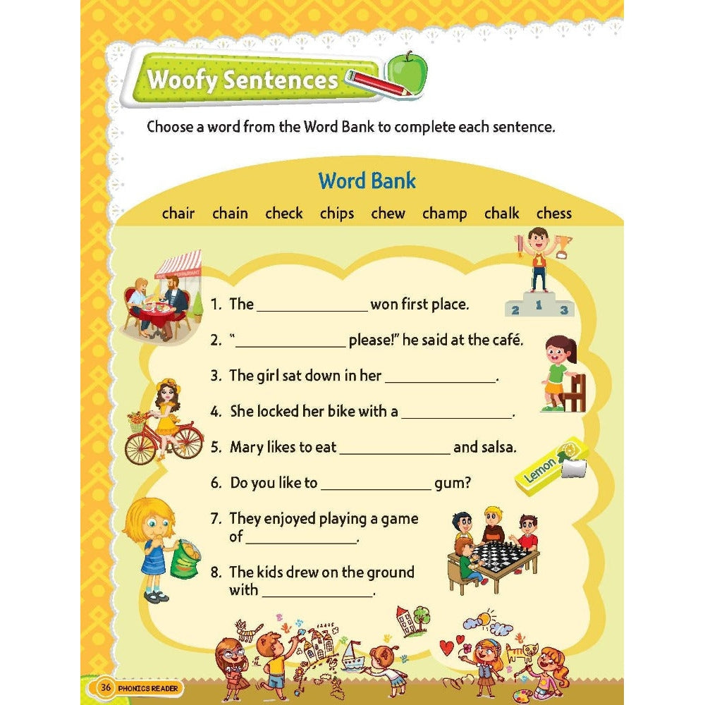 Phonics Reader - 5 (Tricky Words) Age 8+