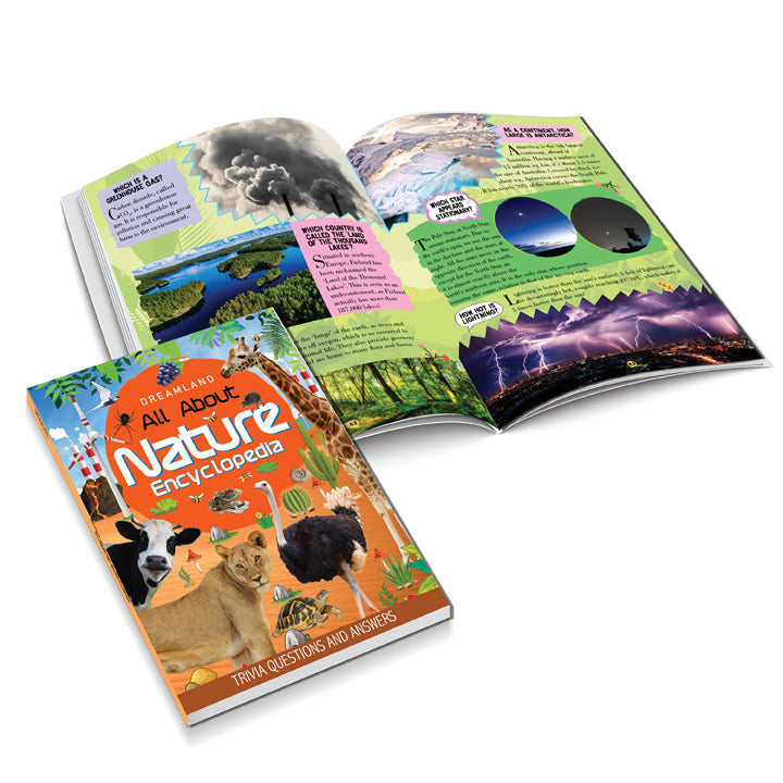 Nature Encyclopedia for Children Age 5 - 15 Years- All About Trivia Questions and Answers