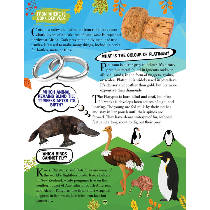 Nature Encyclopedia for Children Age 5 - 15 Years- All About Trivia Questions and Answers