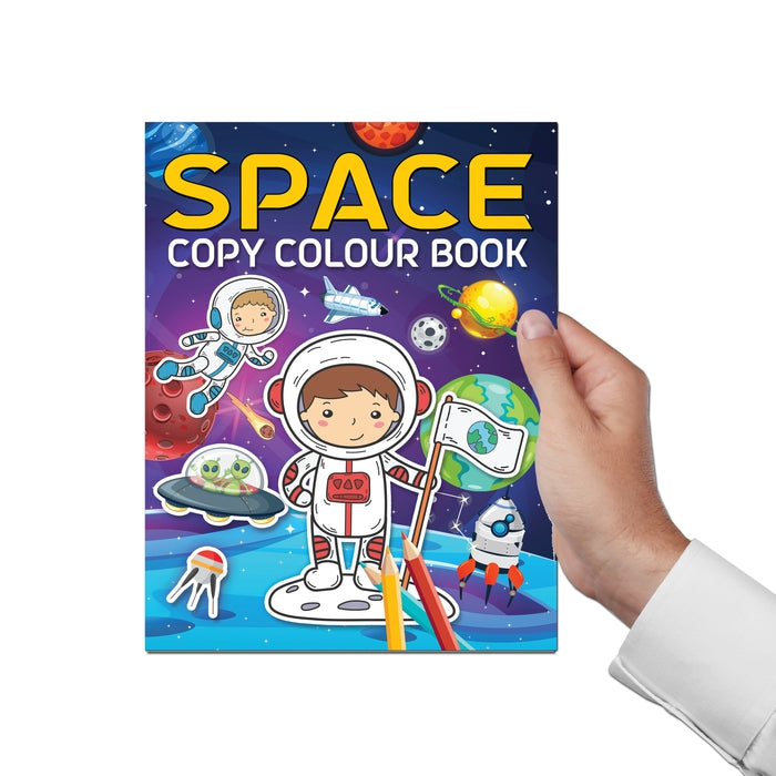 Space Copy Colour Book : Children Colouring Book