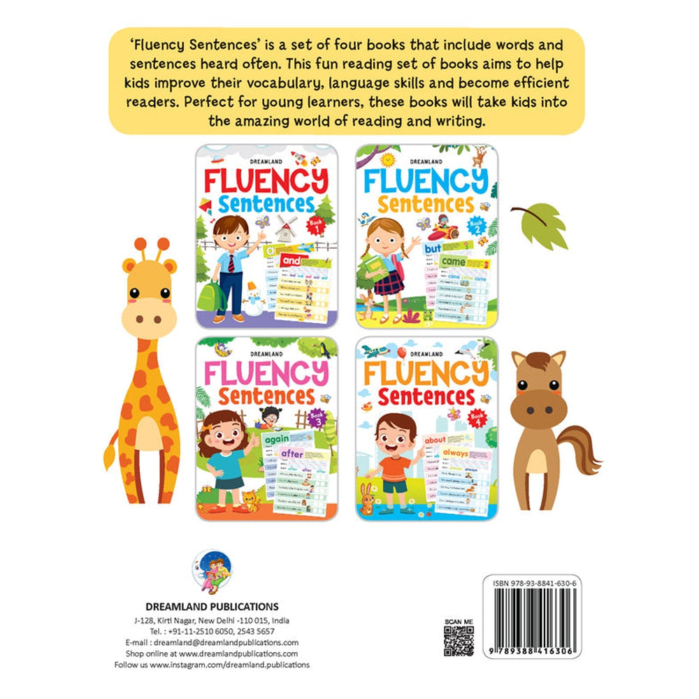 Fluency Sentences Activity Book 1