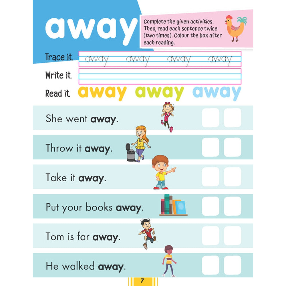 Fluency Sentences Activity Book 1