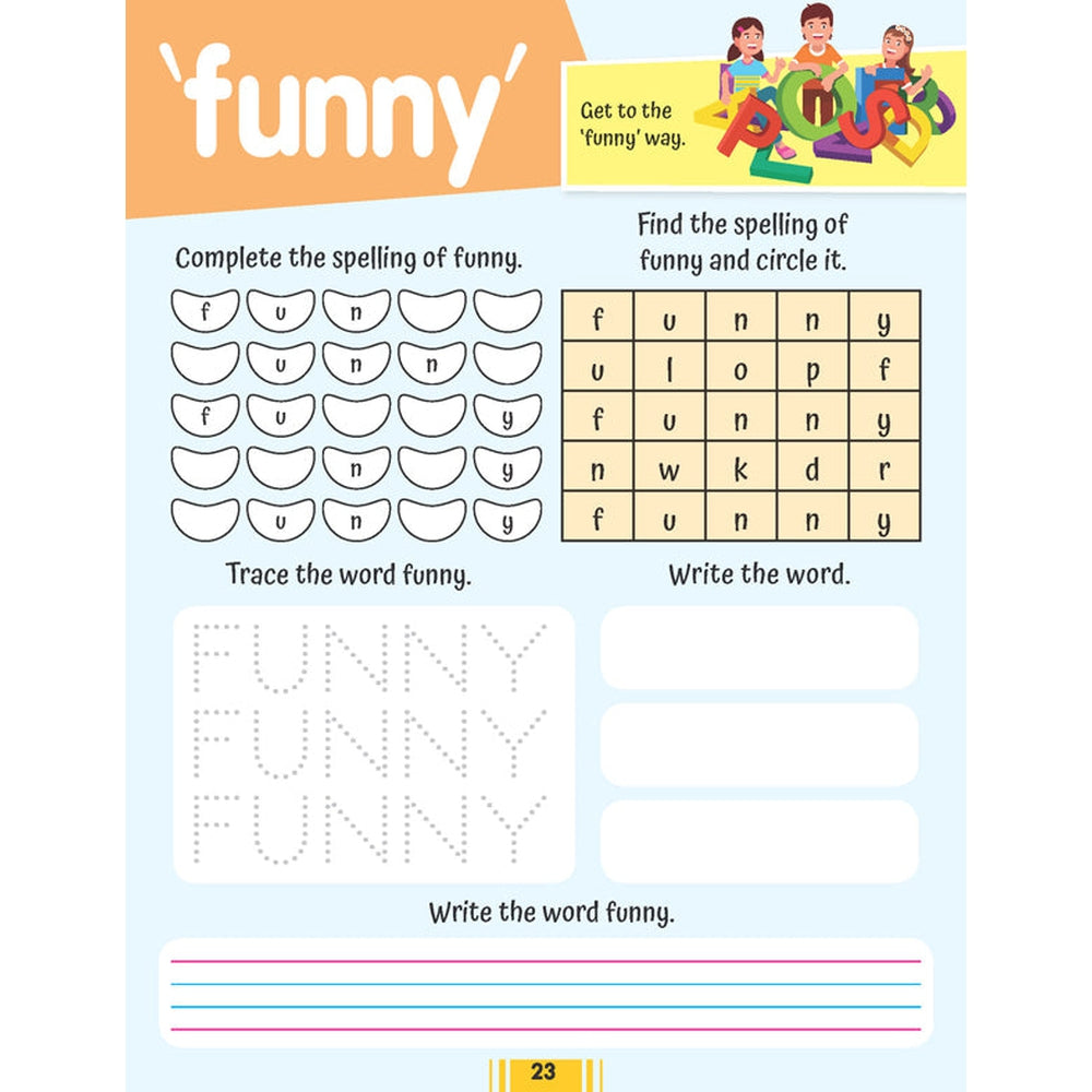 Fluency Sentences Activity Book 1