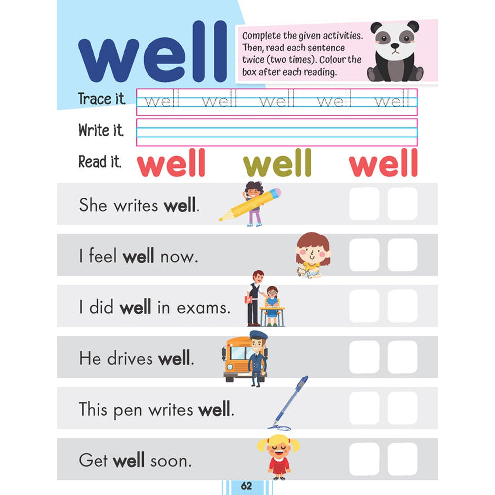 Fluency Sentences Activity Book 2