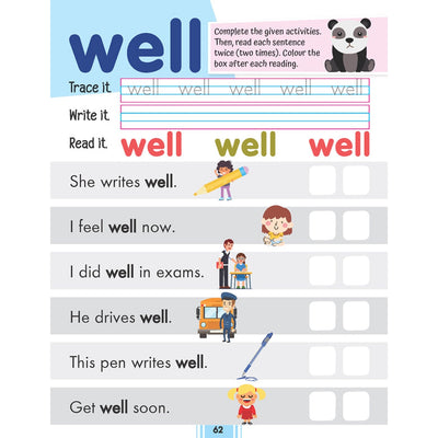 Fluency Sentences Activity Book 2