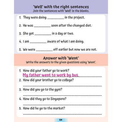 Fluency Sentences Activity Book 2