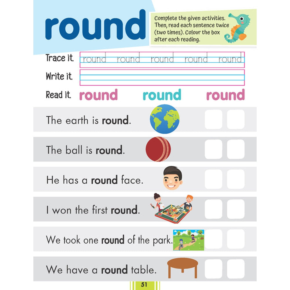 Fluency Sentences Activity Book 3