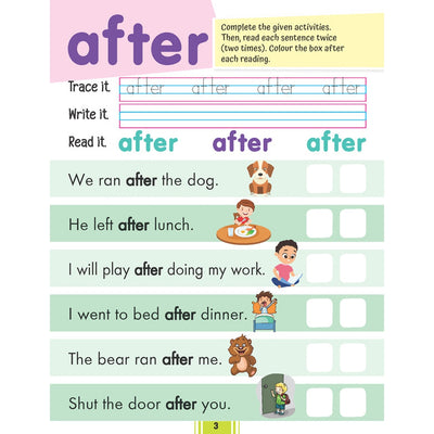 Fluency Sentences Activity Book 3