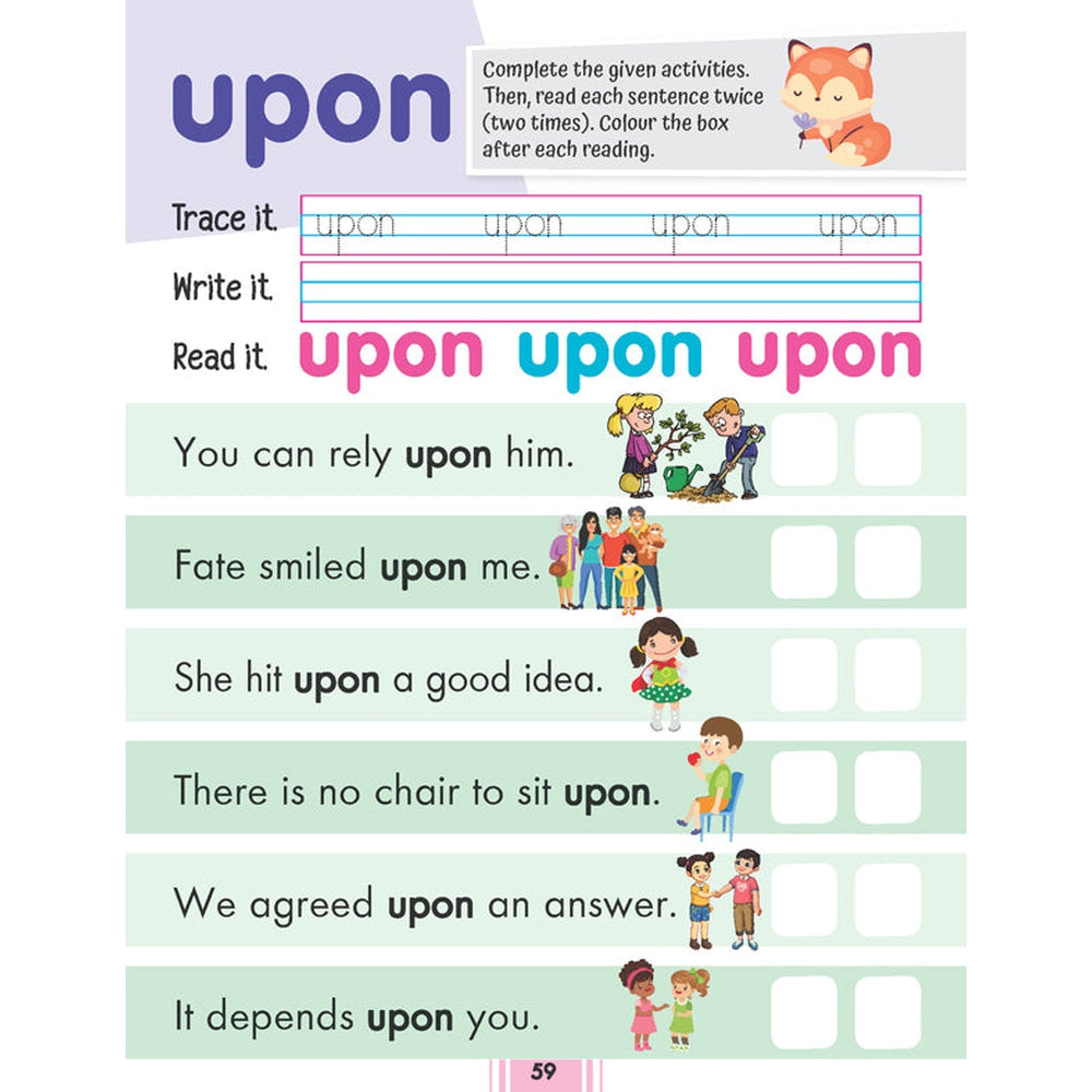 Fluency Sentences Activity Book 4