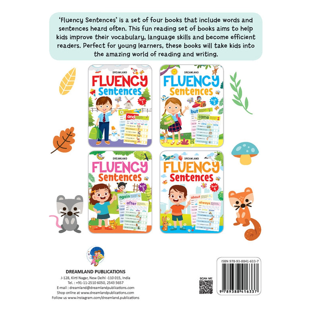 Fluency Sentences Activity Book 4