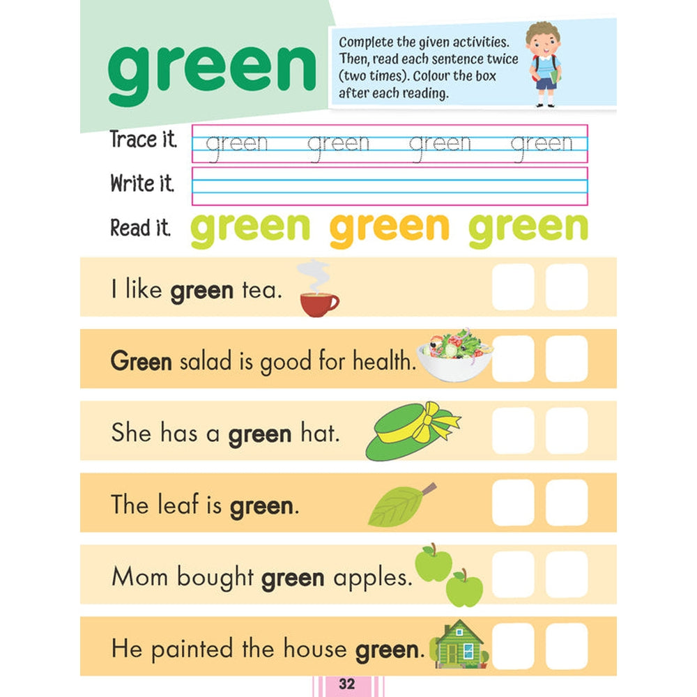 Fluency Sentences Activity Book 4