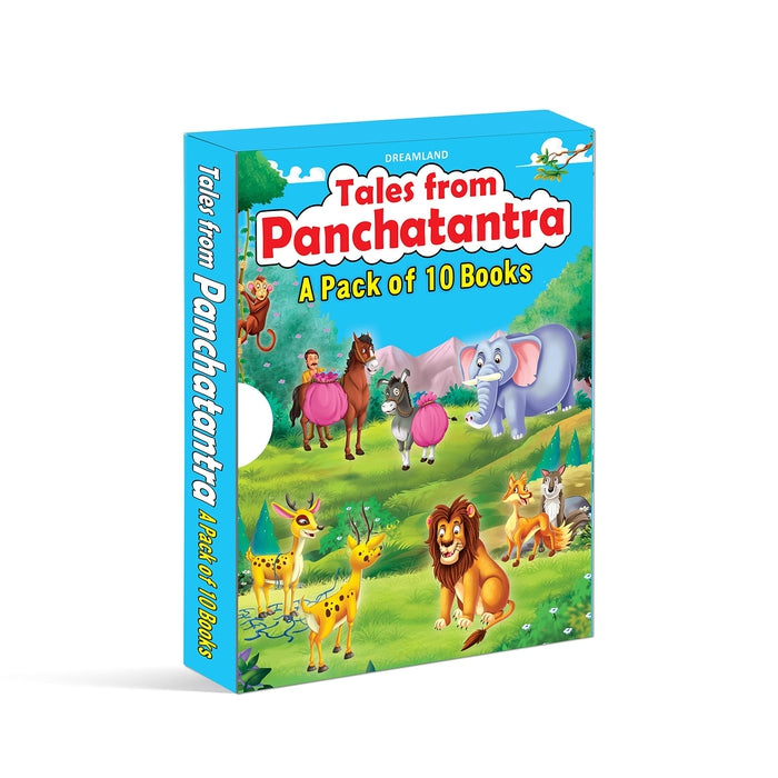 Tales from Panchatantra - A Pack of 10 Books : Children Early Learning Book