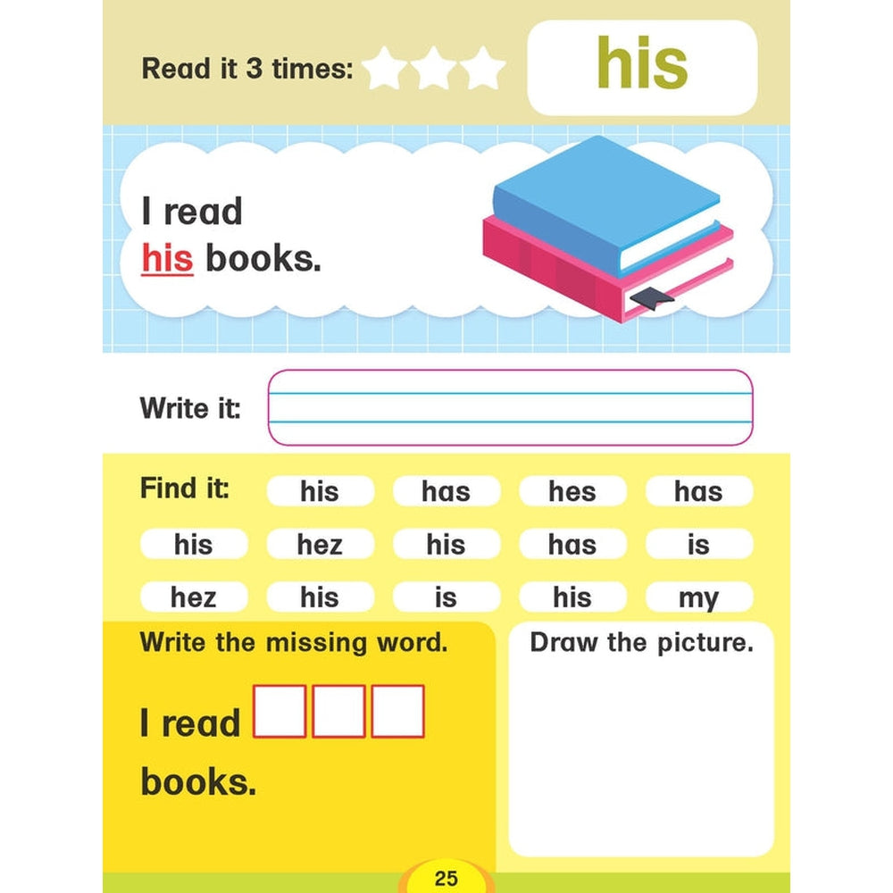 Dolch Sight Words Books Pack- 4 Books