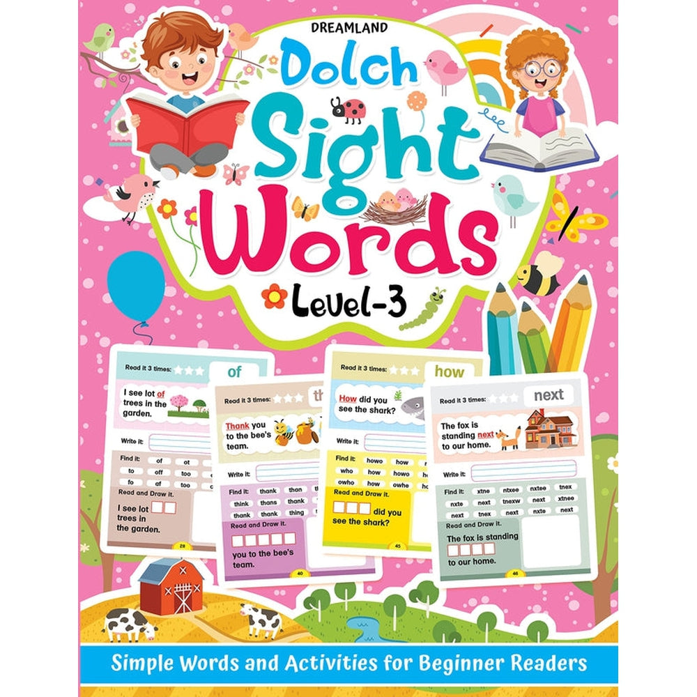 Dolch Sight Words Books Pack- 4 Books