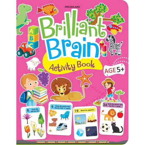 Dreamland Publications Brilliant Brain Activity Book (5 Years and Above)