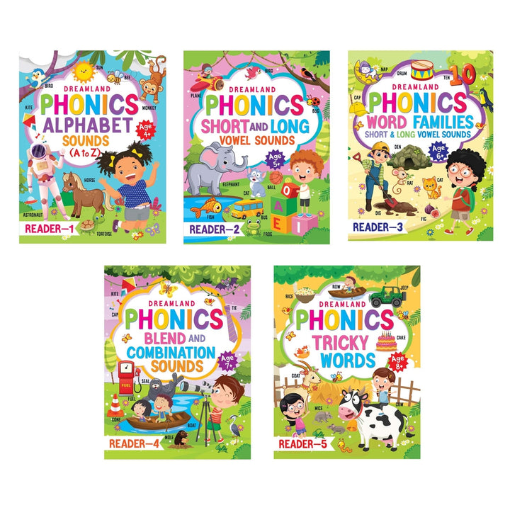 Phonics Reader 5 Books Pack