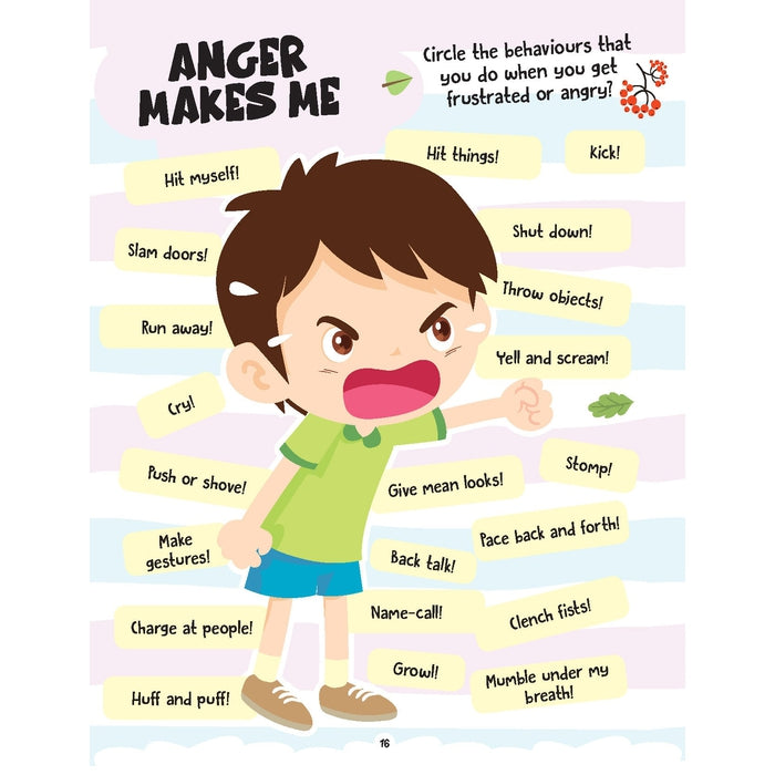 Anger Management - Finding Happiness Series : Children Interactive & Activity