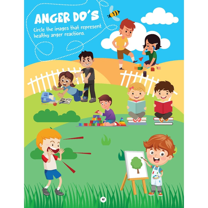 Anger Management - Finding Happiness Series : Children Interactive & Activity