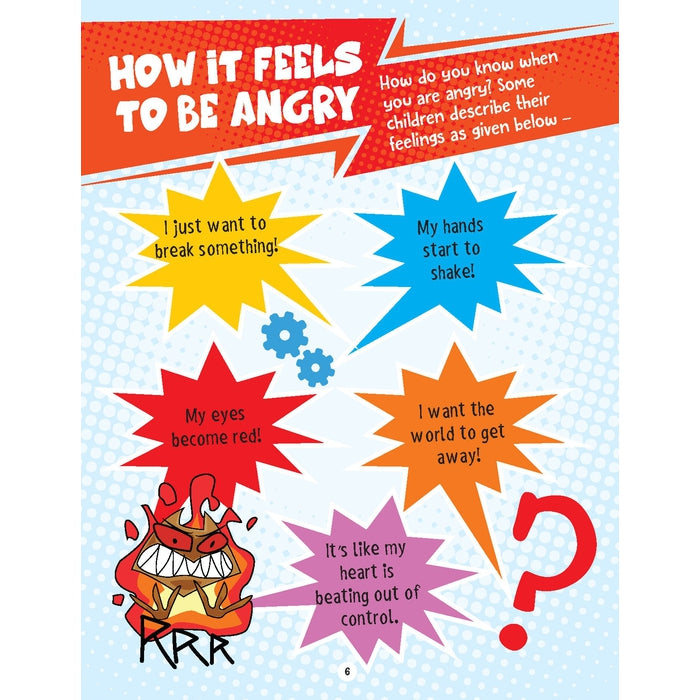 Anger Management - Finding Happiness Series : Children Interactive & Activity