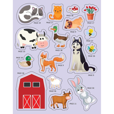 Explore the Farm Activity Book with Stickers and 3D Models