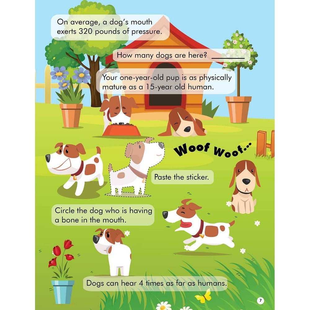 Explore the Farm Activity Book with Stickers and 3D Models