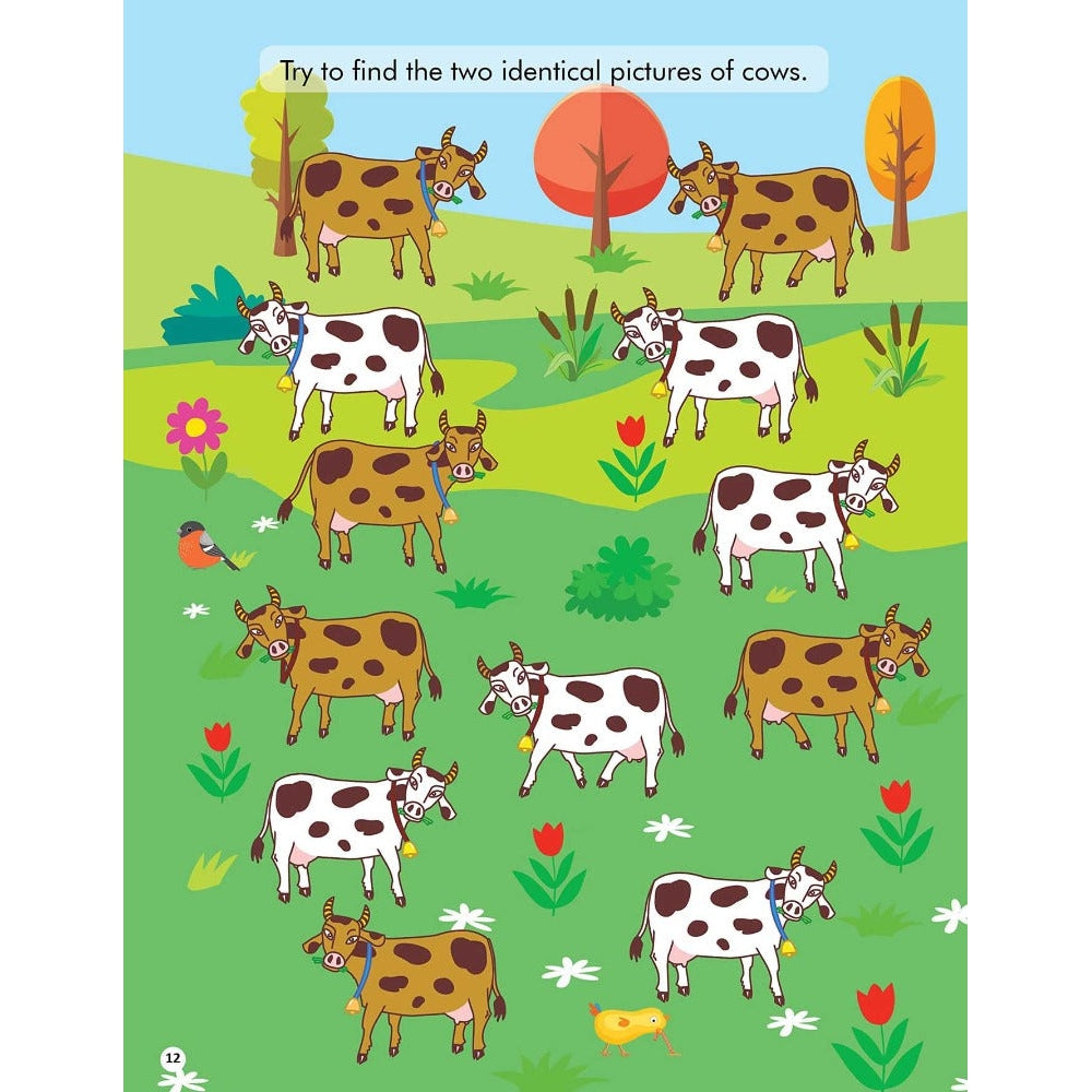 Explore the Farm Activity Book with Stickers and 3D Models