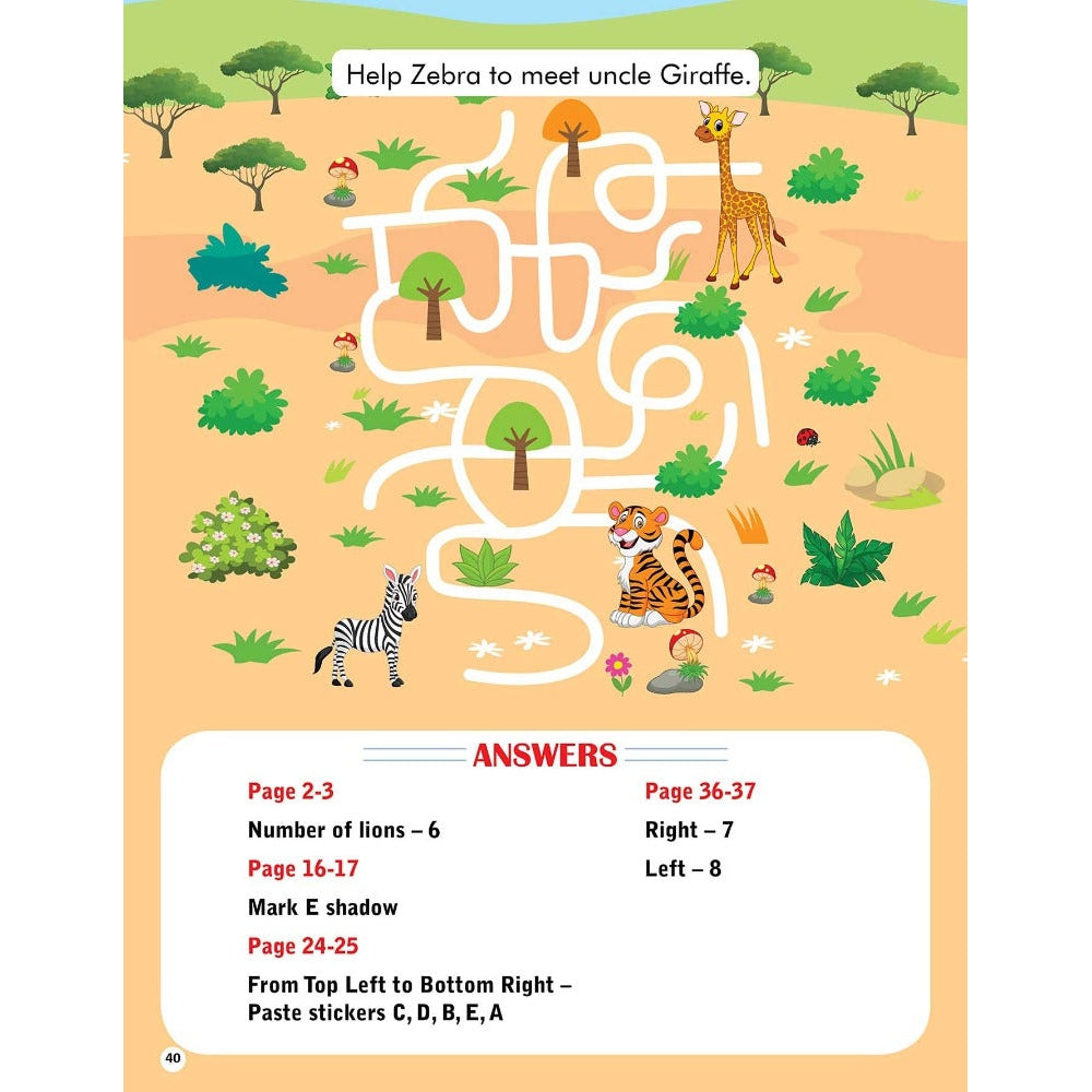 Explore the Jungle Activity Book with Stickers and 3D Models