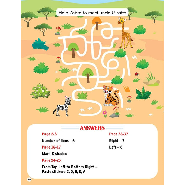 Explore the Jungle Activity Book with Stickers and 3D Models