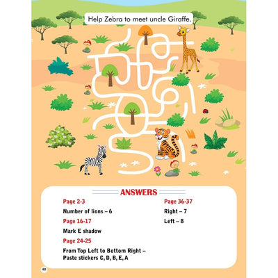 Explore the Jungle Activity Book with Stickers and 3D Models