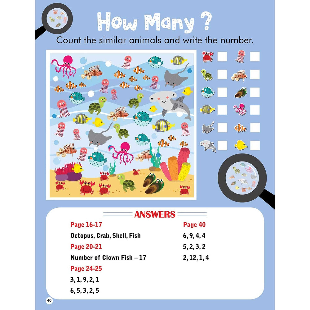 Explore the Sea Activity Book with Stickers and 3D Models