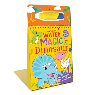 Water Magic Dinosaur- With Water Pen - Use Over and Over Again : Children Drawing, Painting & Colouring  Book