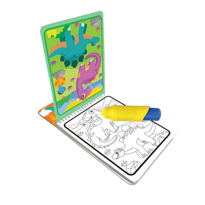 Water Magic Dinosaur- With Water Pen - Use Over and Over Again : Children Drawing, Painting & Colouring  Book