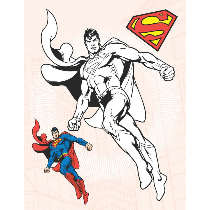 Superman Copy Colouring Book