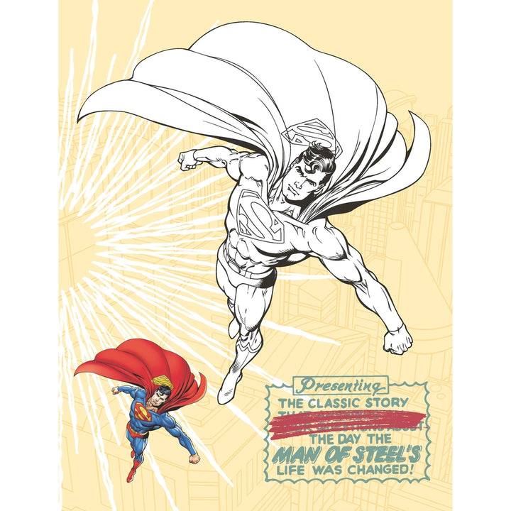 Superman Copy Colouring Book