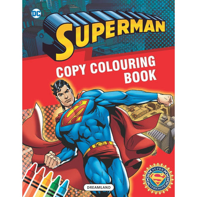 Superman Copy Colouring Book