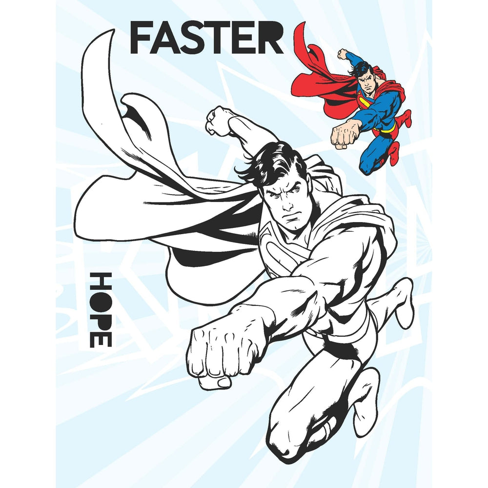 Superman Copy Colouring Book