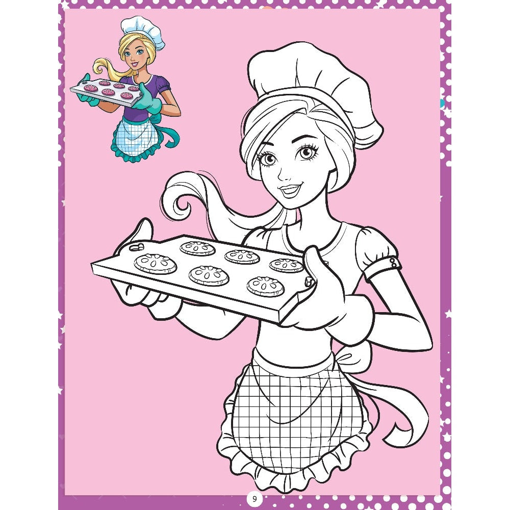 Barbie Copy Colouring Book 3