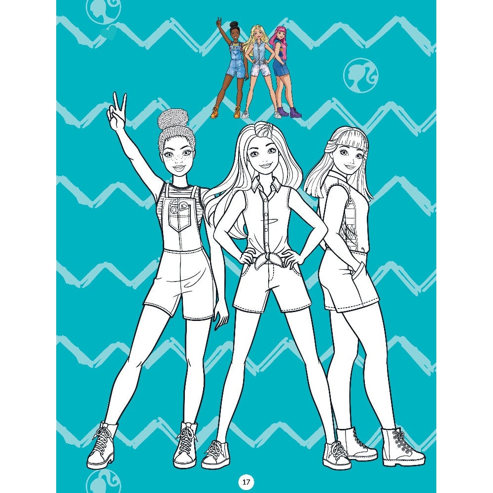 Barbie Copy Colouring Book 3