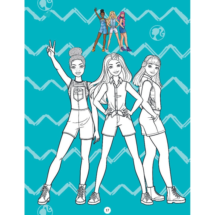 Barbie Copy Colouring Book 3