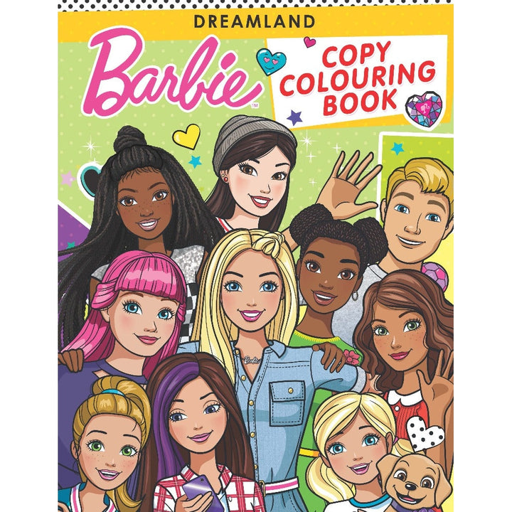 Barbie Copy Colouring Book 1