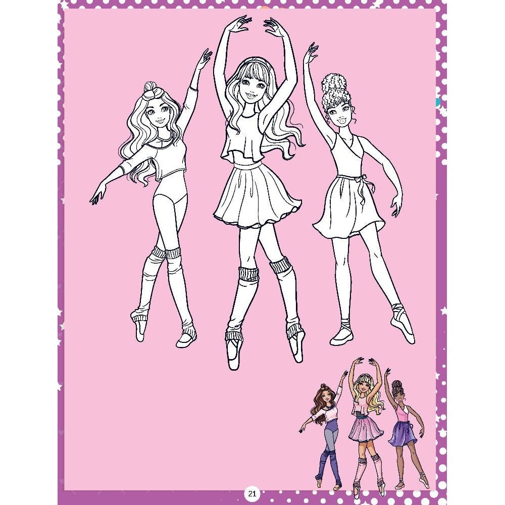 Barbie Copy Colouring Book 1