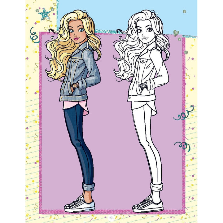 Barbie Copy Colouring Book 1