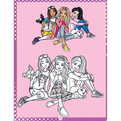 Barbie Copy Colouring Book 1
