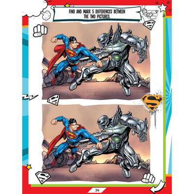 Superman Activity and Colouring  Book