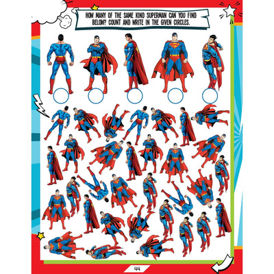 Superman Activity and Colouring  Book