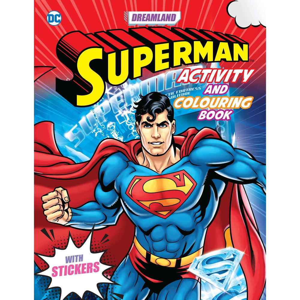 Superman Activity and Colouring  Book
