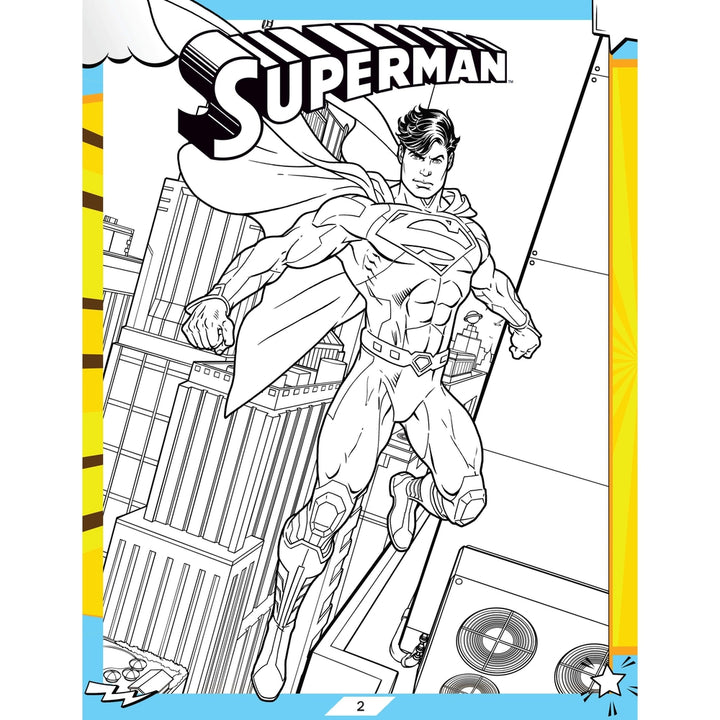 Superman Activity and Colouring  Book